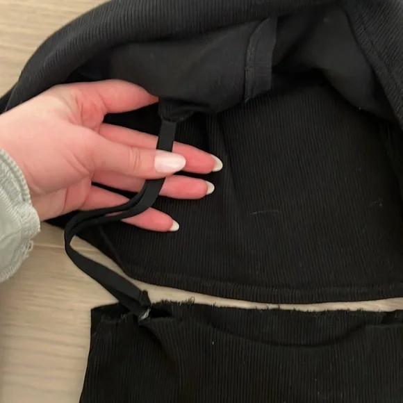 Oak + fort tank w/ attached bolero sleeves - Picture 5 of 5